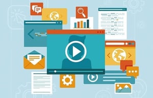 Various video tools illustration
